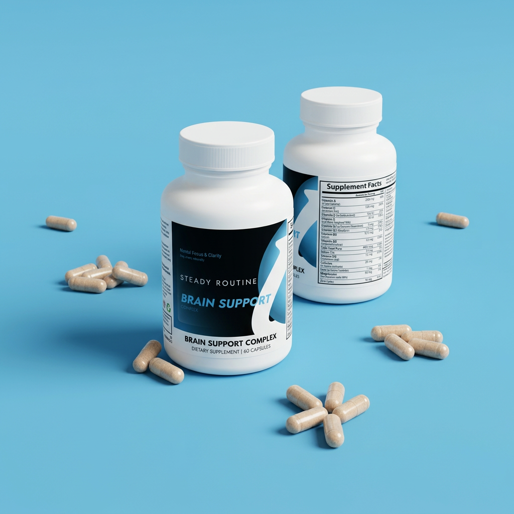 Brain Support Complex – Focus & Clarity (60 Capsules)