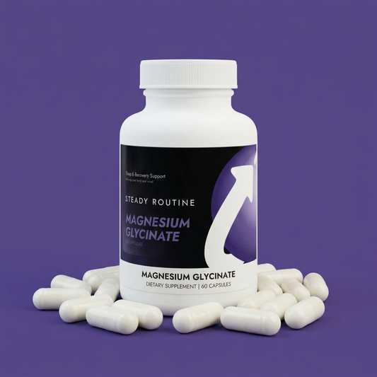 Magnesium Glycinate – Muscle & Recovery Support (60 Capsules)