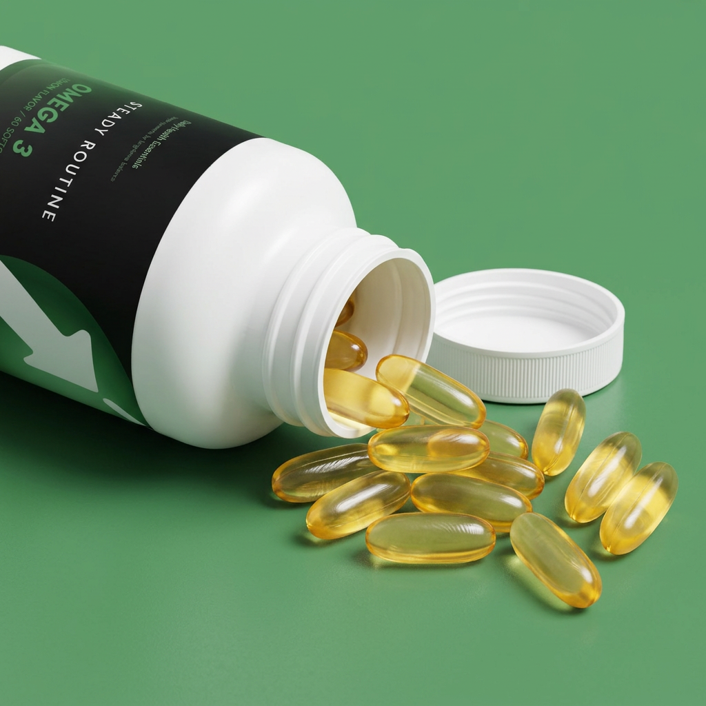 Omega 3 Fish Oil – Heart & Recovery Support (60 Softgels)
