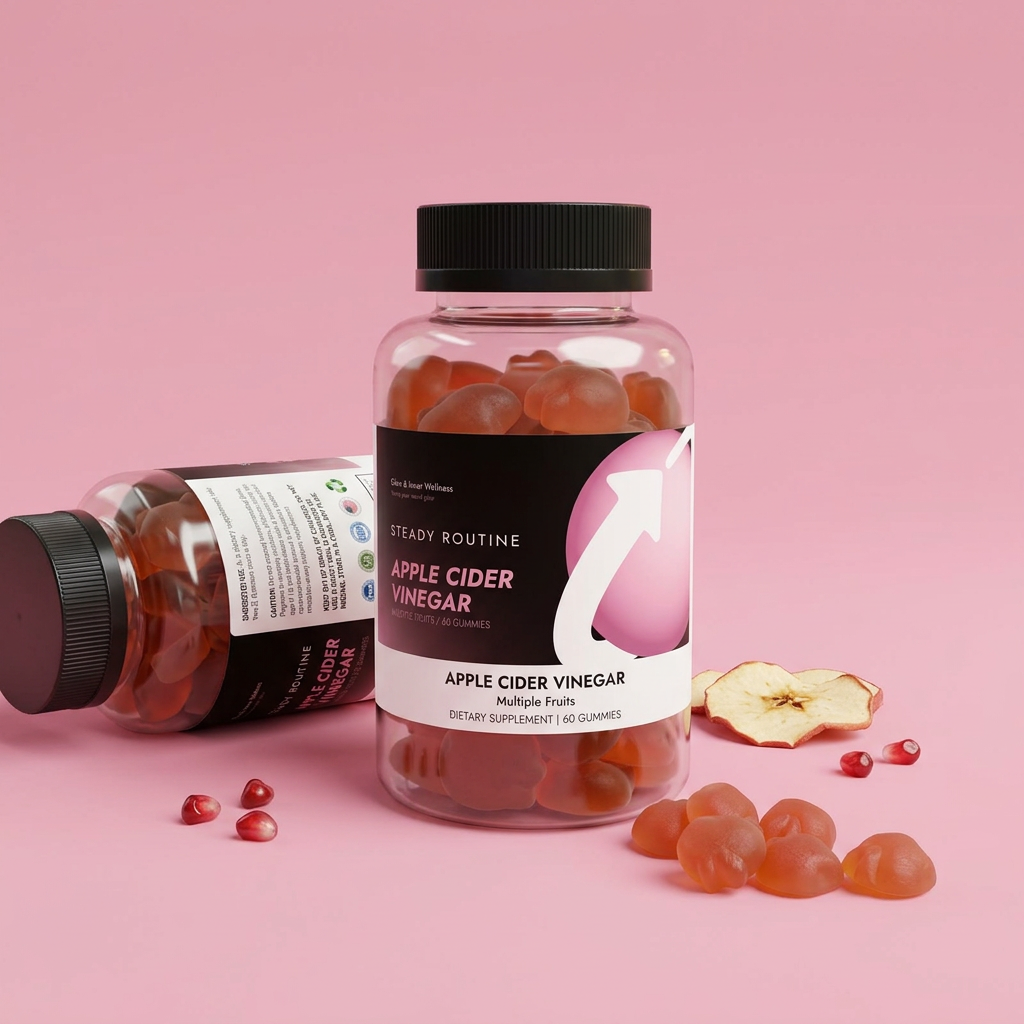Apple Cider Vinegar Gummies – Metabolism Support (60 Gummies)