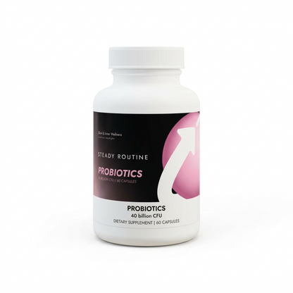 Probiotics 40B CFU – Digestive Support (60 Capsules)