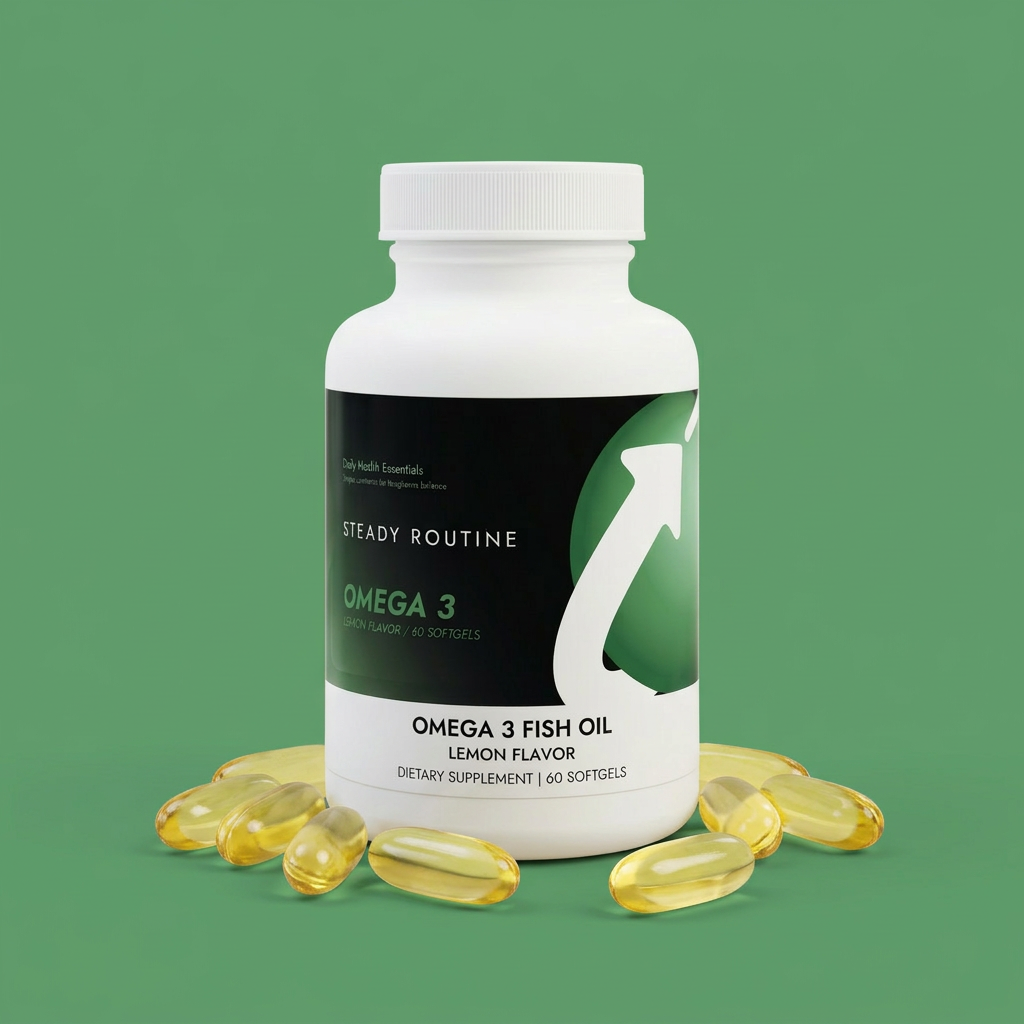 Omega 3 Fish Oil – Heart & Recovery Support (60 Softgels)